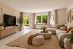 Wohn- und Esszimmer staged