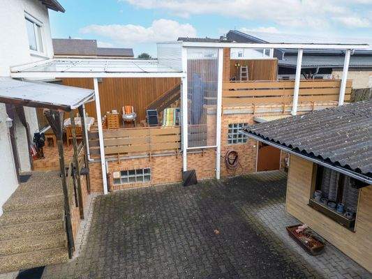 überdachte Terrassen