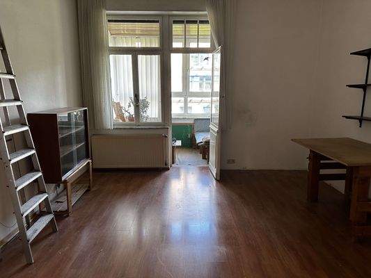 Schlafzimmer mit Wintergarten