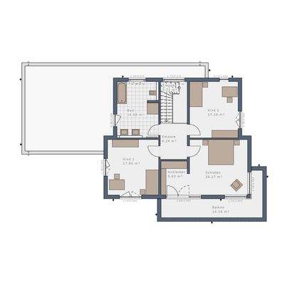 Grundriss Obergeschoss