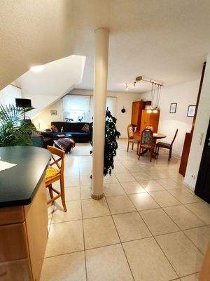Blick in den Wohnbereich