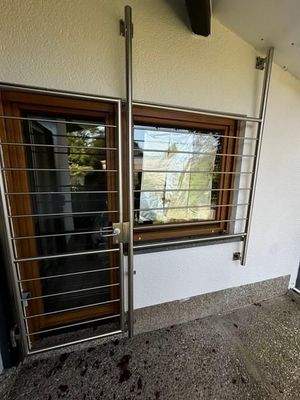 37 hintere Terrasse am Schlafzimmer