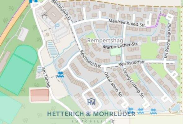 Wohngegend Sennfeld Rempertshag