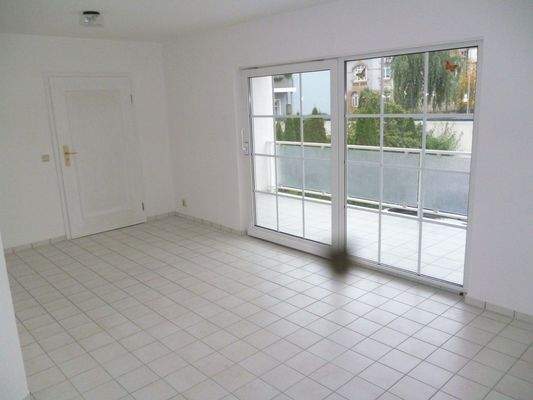 Wohndiele mit Balkonzugang