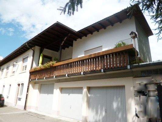 Blick zur Terrasse Hinterhaus