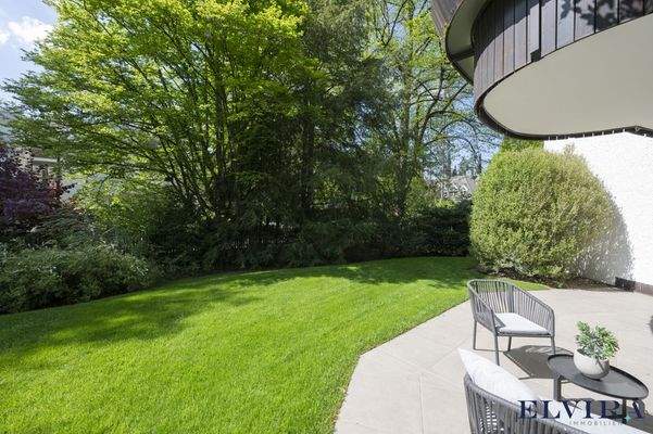 Privater Garten mit Wohlfühlambiente