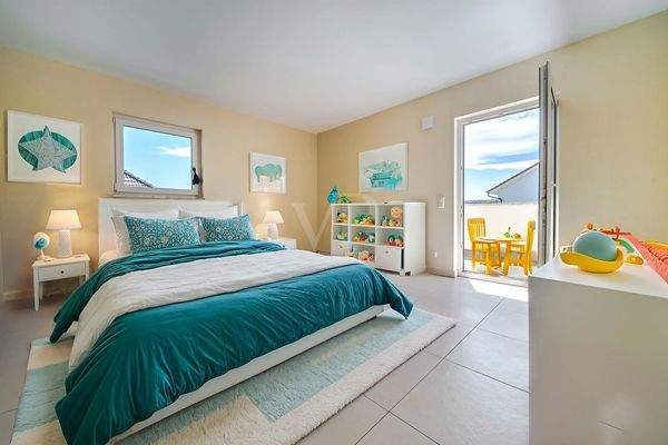 Beispiel Kinderzimmer Zugang Balkon