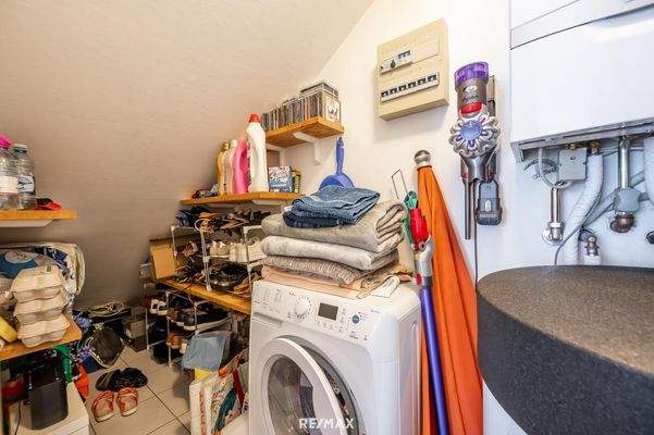 Abstellraum im Erdgeschoss