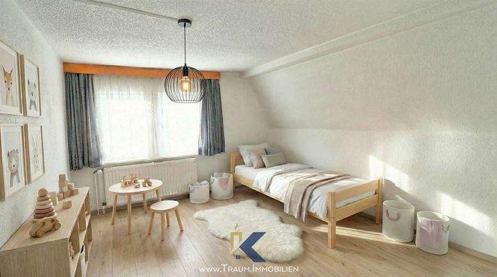 So könnte es aussehen: Kinderzimmer DG