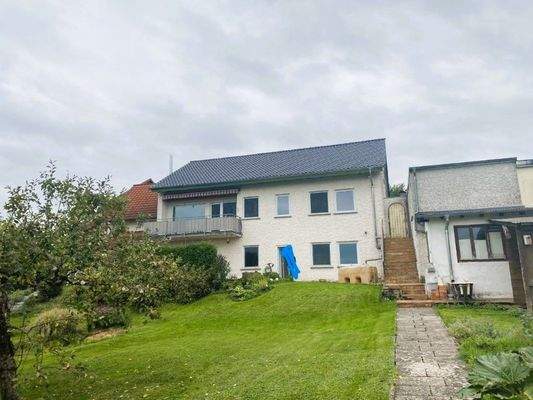 Rückansicht v. Garten