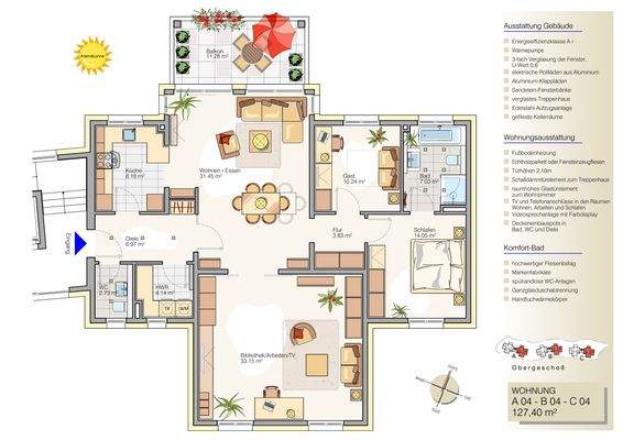 Grundriss - Alternativ