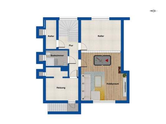 Grundriss Kellergeschoss