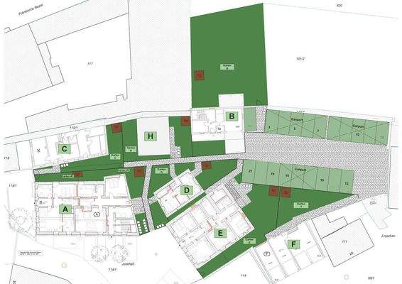 Wohnareal Green Living Spalt