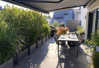 Große Dachterrasse (Südseite)