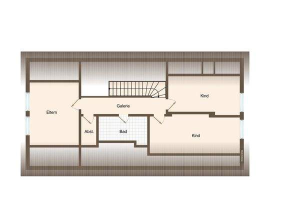 Grundriss Obergeschoss