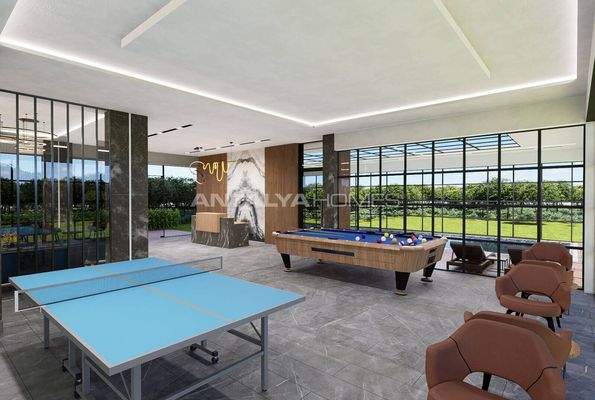 Sea-View Flats in a Complex in Alanya Tosmur