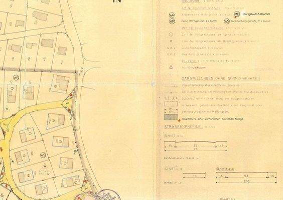 Ausriss aus dem B-Plan 3 Nahe