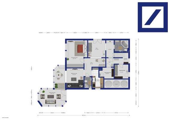 Grundriss EG ohne Garten