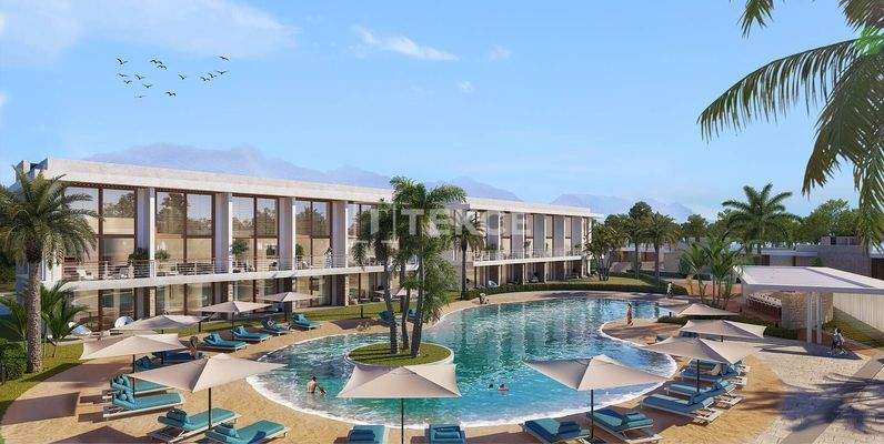 Mountain-View Apartments Near the Sea in Karaağaç Girne