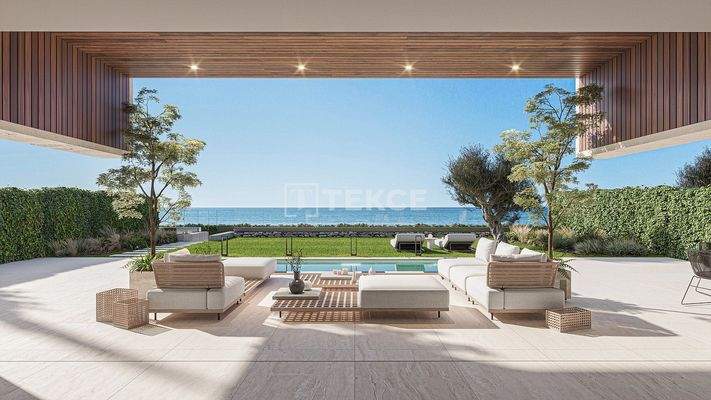 Beachfront Homes Within a Very Well Equipped Complex in Manilva