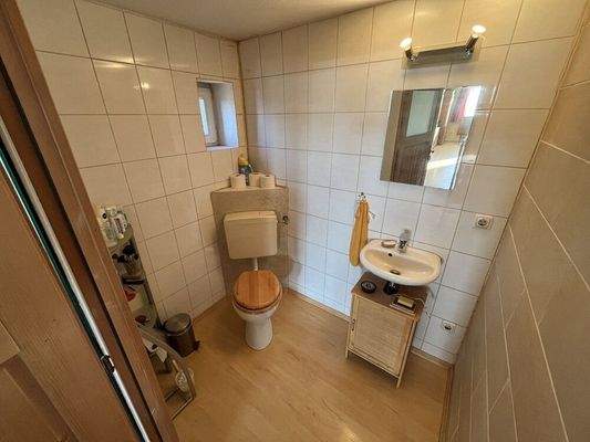 WC im 2. Obergeschoss