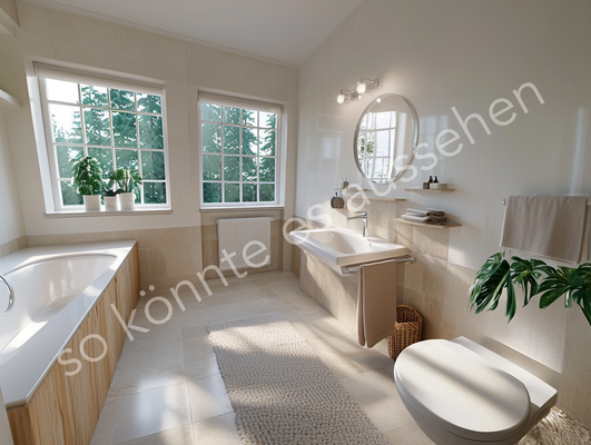 Badezimmer - Rendering