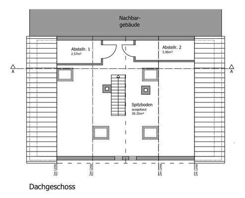 Grundriss Dachgeschoss