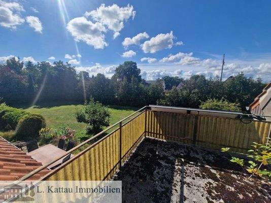 Dachterrasse mit einem Weitblick