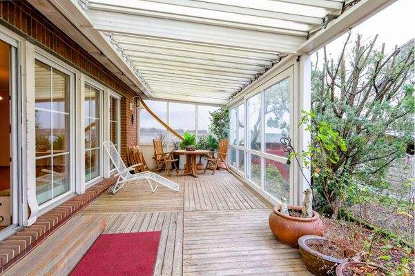 Überdachte Terrasse