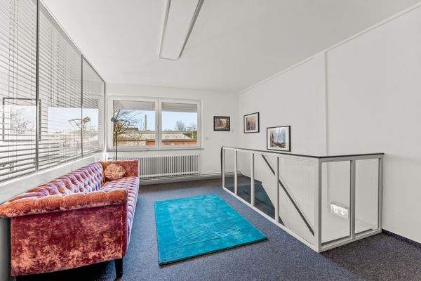 Eingangsbereich Büro im Dachgeschoss