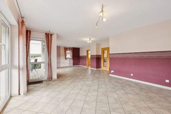 Wohn- Esszimmer Ansicht 3