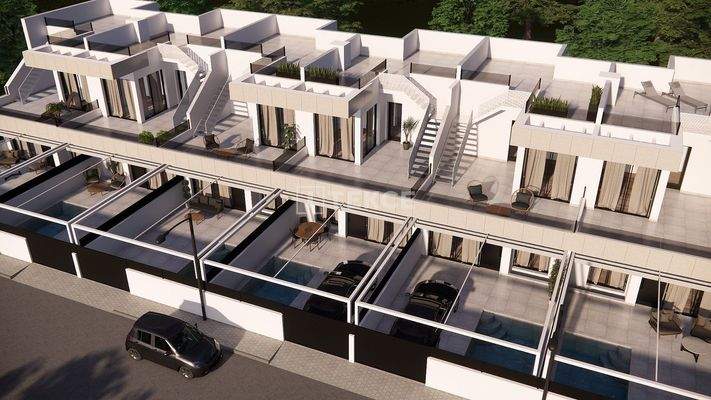 Stylish Townhouses with Private Pools in Rojales Alicante