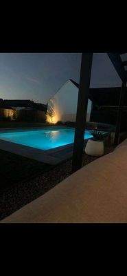 Pool bei Abend