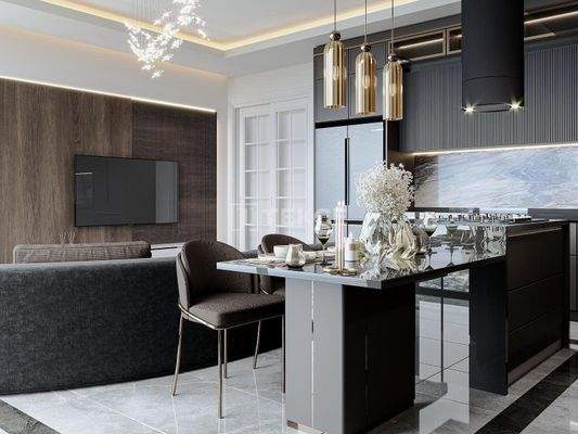 Villas for Sale with Private Pools in a Gated Complex in İncek