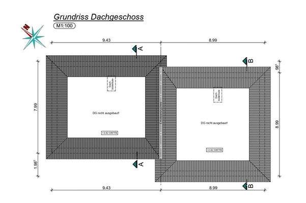 Grundriss Dachgeschoss