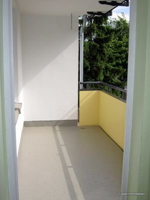 Balkon einer Wohnung