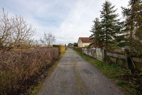 Zufahrt zum Grundstück