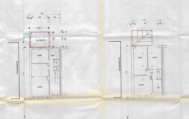 Grundrisse 1. & 2. Obergeschoß
