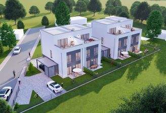 Hausrückseiten - Süd West Ausrichtung