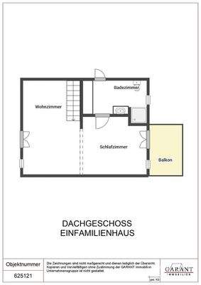 Grundriss Dachgeschoss Einfamilienhaus