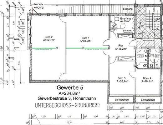 Gewerbe 5 - Untergeschoss