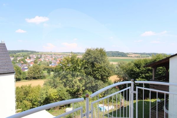 Ausblick Balkon