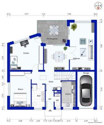 Grundriss Erdgeschoss