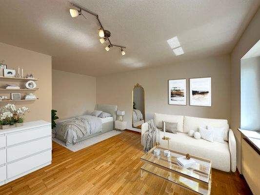 Virtuelle Möblierung Wohnen/Schlafen