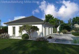 Bungalow 1 Walmdach Ansicht 4