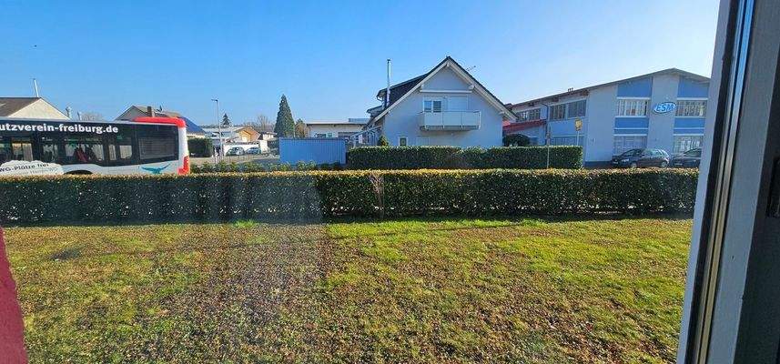 Blick aus der Wohnküche