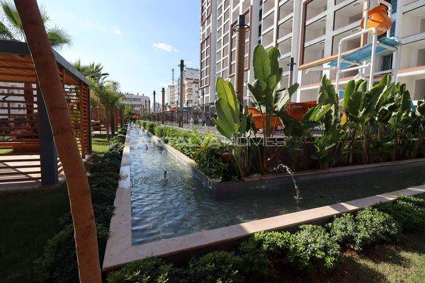 Properties For Sale in a Complex with Aquapark in Mersin