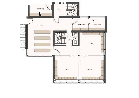 Grundriss Untergeschoss