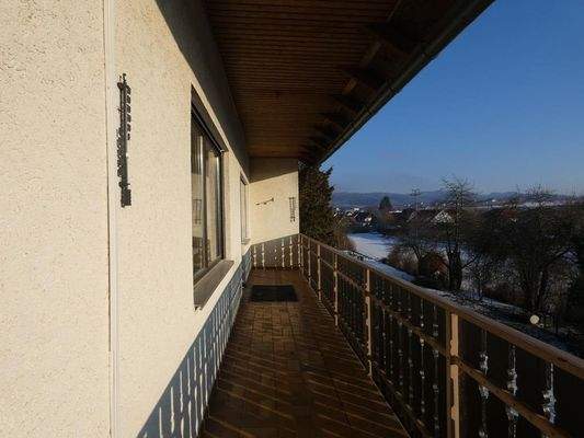 Balkon - Hauptwohnung