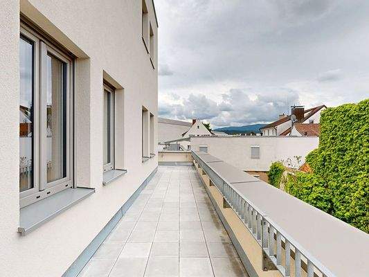 Dachterrasse - Blickrichtung Süden